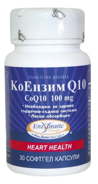 КоЕнзим Q10 Enzymatic Therapy 100 мг х 30/60 капсули