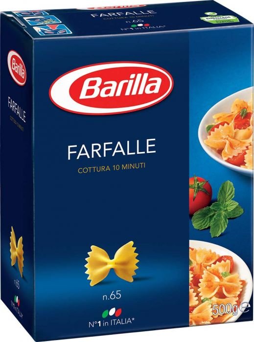 Фарфале Barilla (панделки №65) 500 г