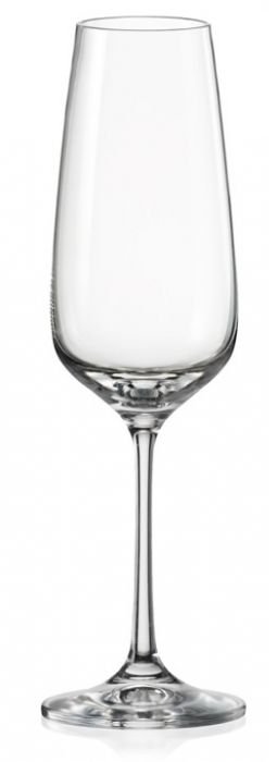 Комплект 6 бр. чаши за вино Bohemia Crystalex Giselle 190 мл