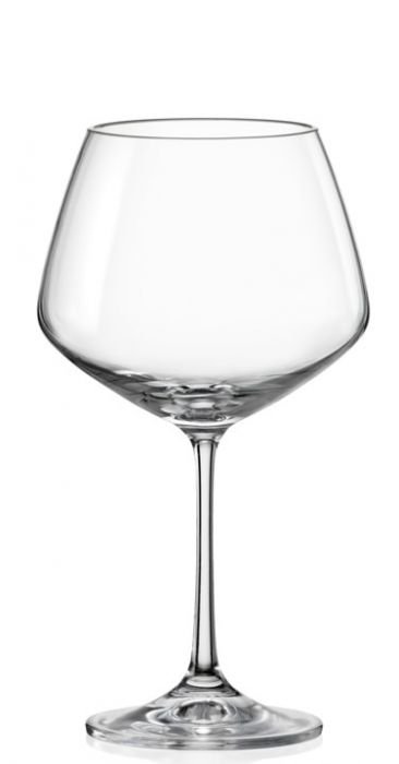 Комплект 6 бр. чаши за вино Bohemia Crystalex Giselle 580 мл