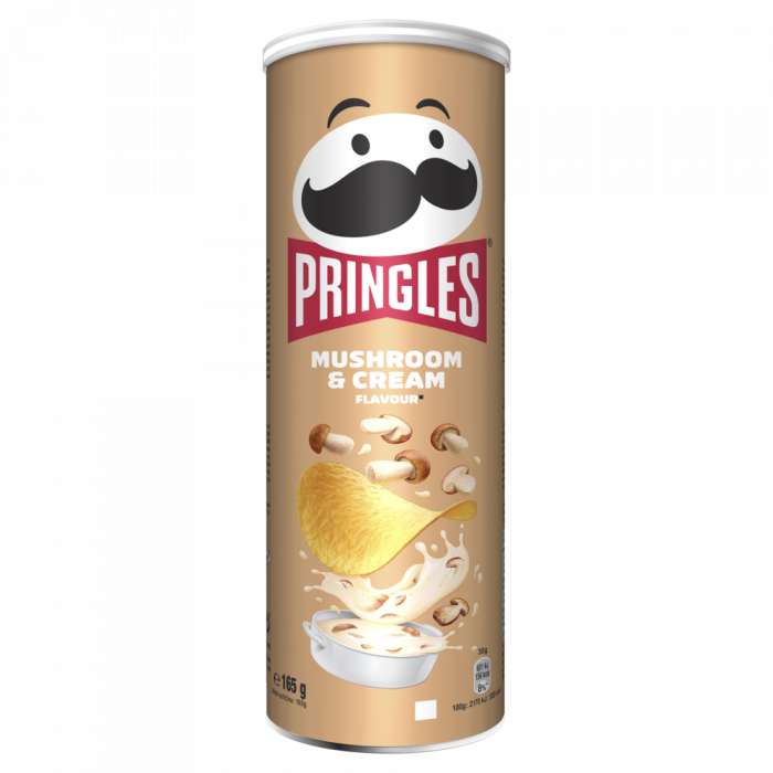 Чипс Pringles гъби със сметана 165 г