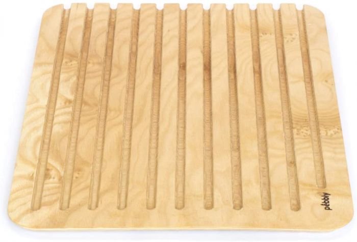 Дървена дъска за хляб от ясен Pebbly XL  ,40х30  см