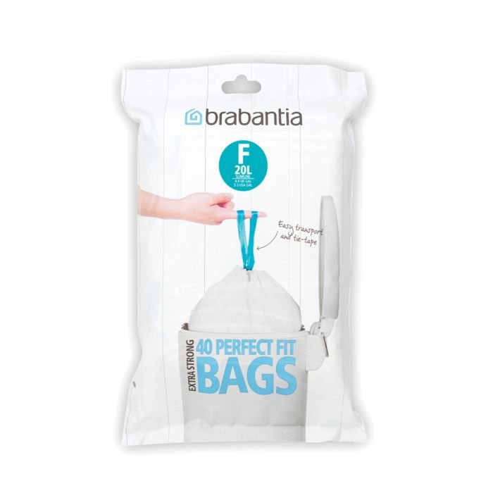 Торба за кош размер F Brabantia Slimline, 20 л