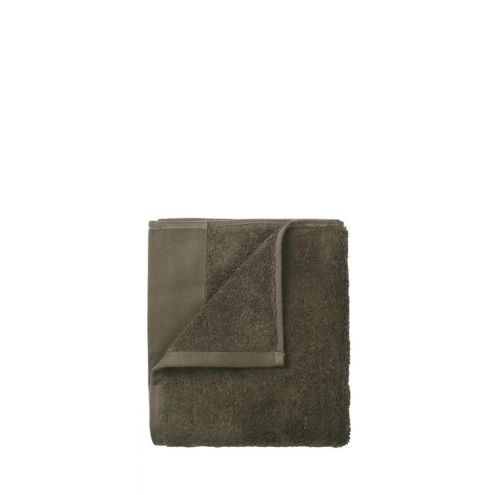 Комплект от 4 броя хавлиени кърпи Blomus Riva - цвят зелено агаве, 30х30 см