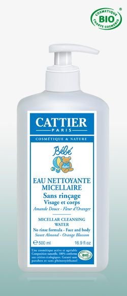 Мицеларна вода за бебе Cattier Eau nettoyante micellaire bebe 500 мл