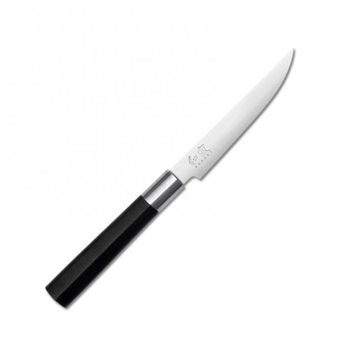 Кухненски нож за стекове KAI Wasabi Black 6711S