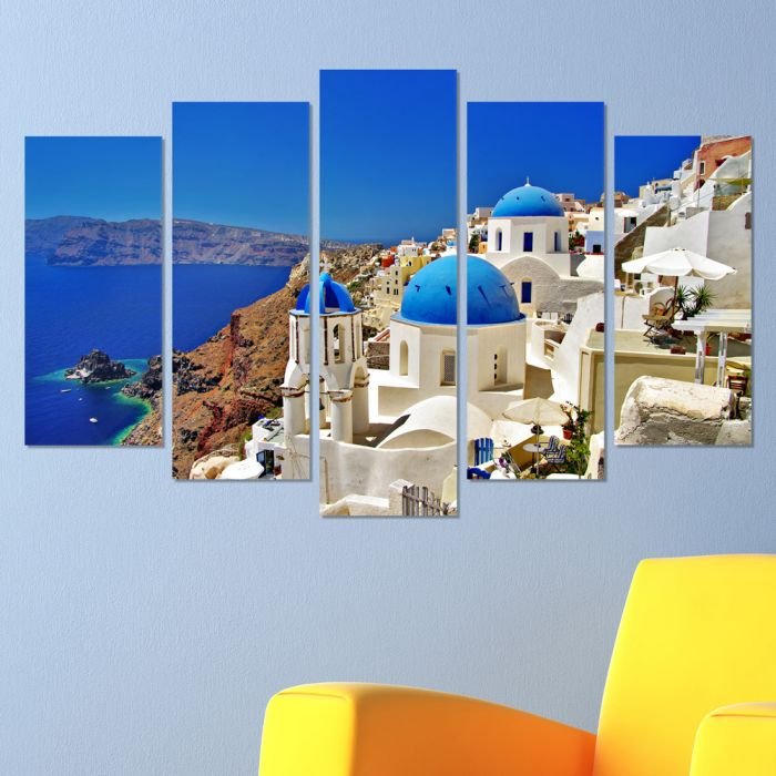Декоративeн панел за стена със средиземноморски изглед Vivid Home