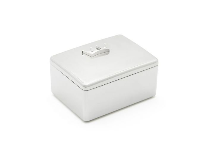 Луксозна кутия със сребърно покритие Zilverstad Crown