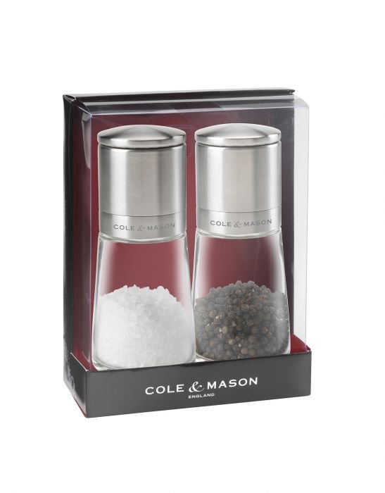 Комплект мелнички за сол и пипер Cole & Mason Clifton 14,5 см