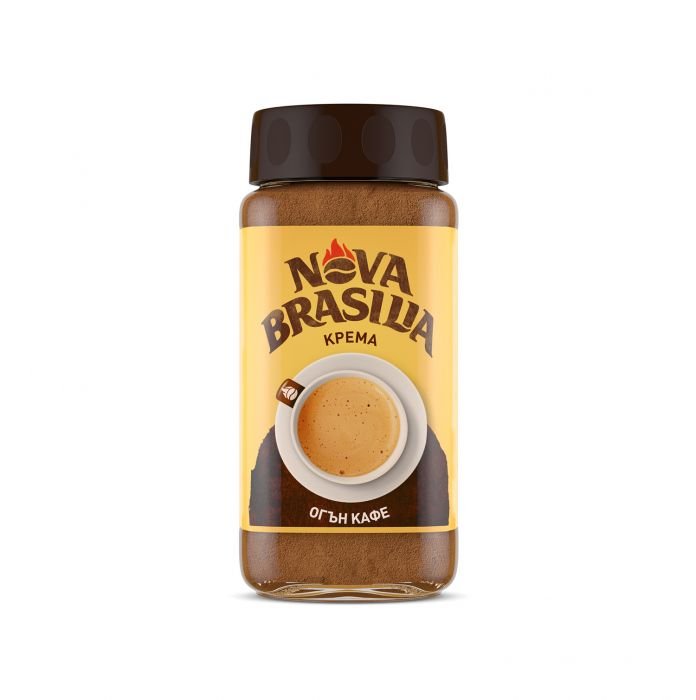 Разтворимo кафе Nova Brasilia Crema, 90 г