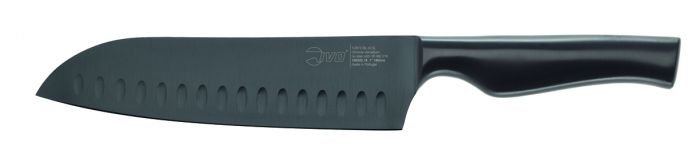 Японски нож Сантоку IVO Cutelarias Virtu Black 18 см