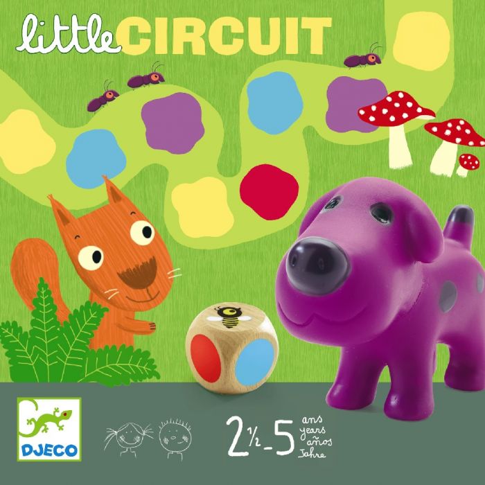 Игра за наблюдателност Djeco Little circuit