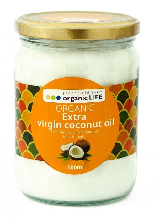 Био кокосово масло Organic Life Extra Virgin 500 мл