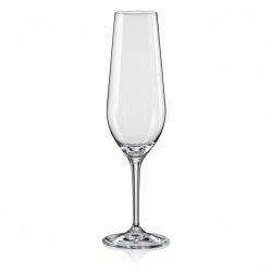 Комплект 2 бр. чаши от кристалин за шампанско Bohemia Crystalex Amoroso 200 мл