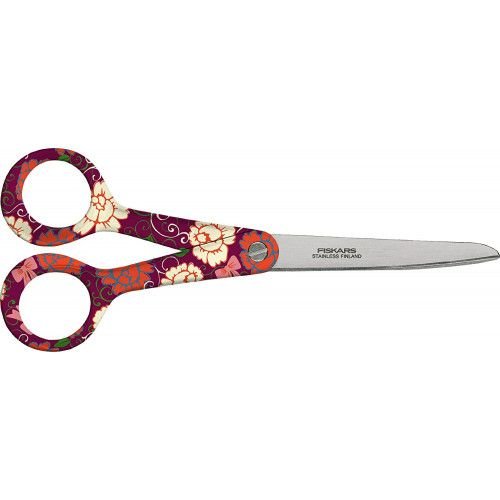 Ножица за хартия Fiskars Inspiration Bloom