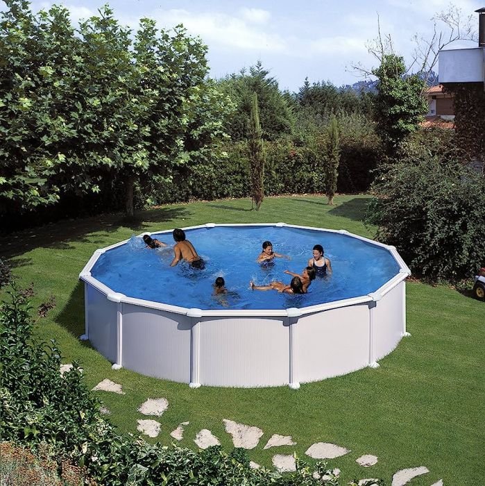 Сглобяем басейн Gre PVC Ø 550 x 132 см, кръг