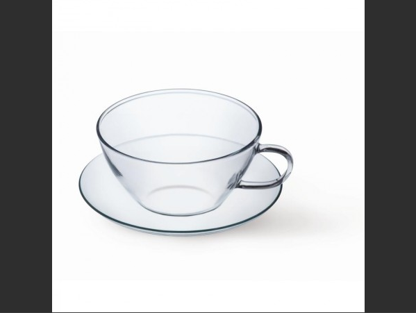 Комплект от 2 бр чаши със стъклени подложки за топли напитки Simax