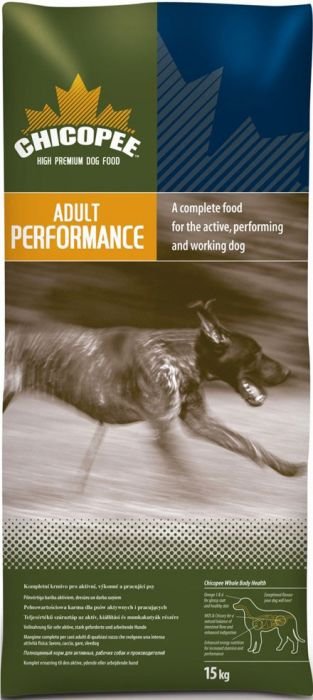 Храна за активни, ловни и спортуващи кучета над 12 месеца Chicopee Hi Premium Adult Performance 15 кг