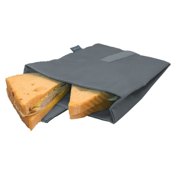Джоб / чанта за сандвичи и храна XL Nerthus, цвят сив