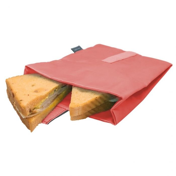 Джоб / чанта за сандвичи и храна XL Nerthus, цвят корал
