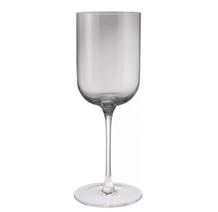 Комплект от 4 броя чаши за вино Blomus Fuumi - 400 мл, цвят опушено сиво (Smoke)