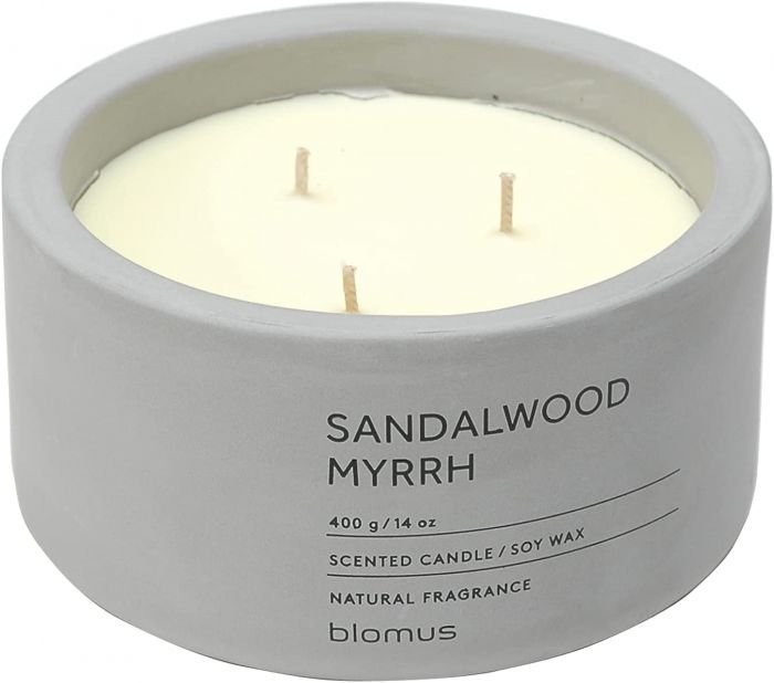 Ароматна свещ Blomus Fraga - аромат Sandalwood Myrrh, XL размер