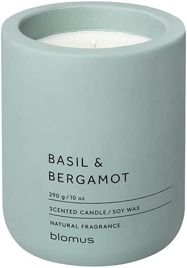 Ароматна свещ Blomus Fraga - аромат Basil & Bergamot, L размер