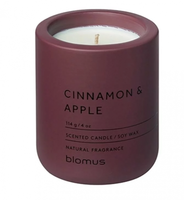 Ароматна свещ Blomus Fraga - аромат Cinnamon & Apple, S размер