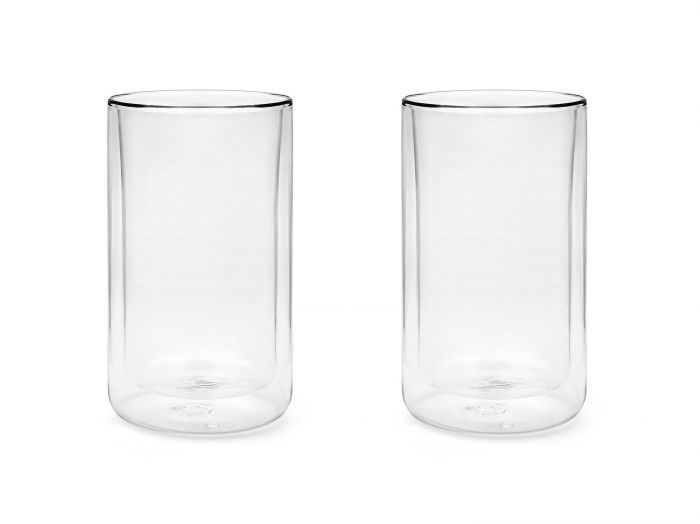 Сет от 2 двустенни стъклени чаши Bredemeijer San Remo - 400 мл