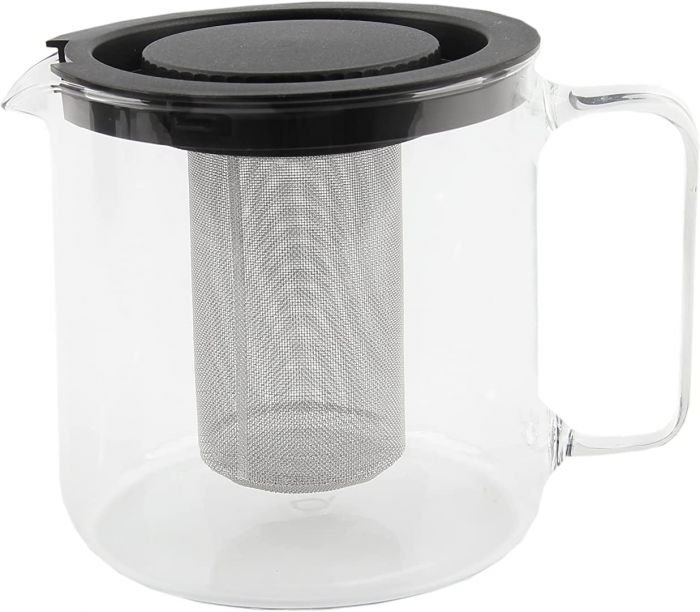 Стъклен чайник със стоманен инфузер Bredemeijer Emma - 1.3 л.