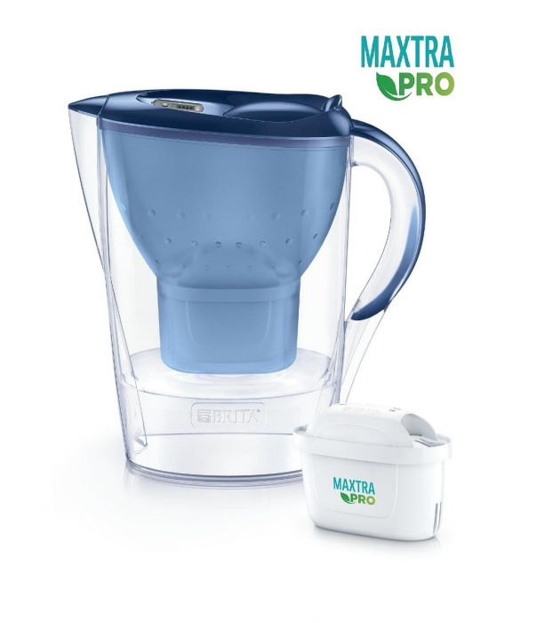 Филтрираща кана за вода Brita Marella Cool Memo, синя 