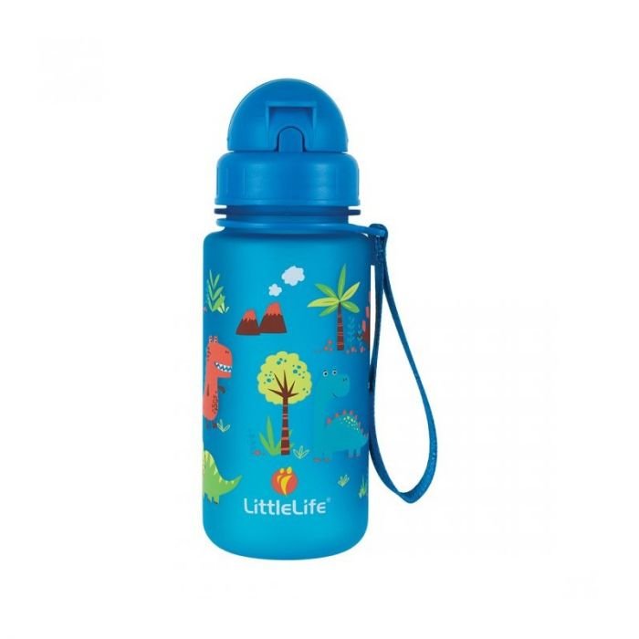 Детска бутилка за вода "Динозавър" LittleLife 400мл