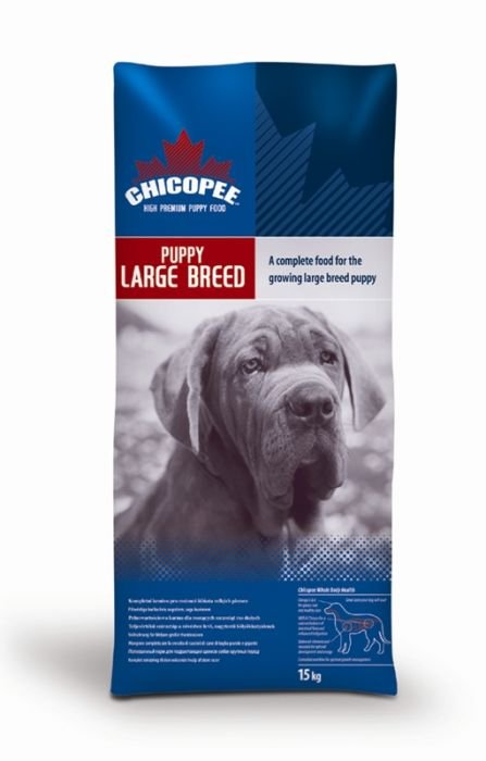 Храна за малки кученца от едри породи с пиле Chicopee High Premium Puppy Large Breed 15 кг