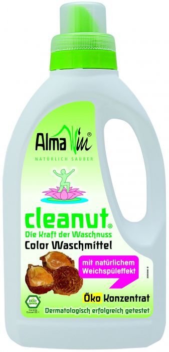 Био течен перилен препарат от миещи орехчета AlmaWin Cleanut 750 мл
