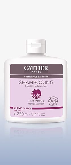 Шампоан за суха коса - Cattier Shampooing Cheveux Secs Moеlle de Bambou 250 мл