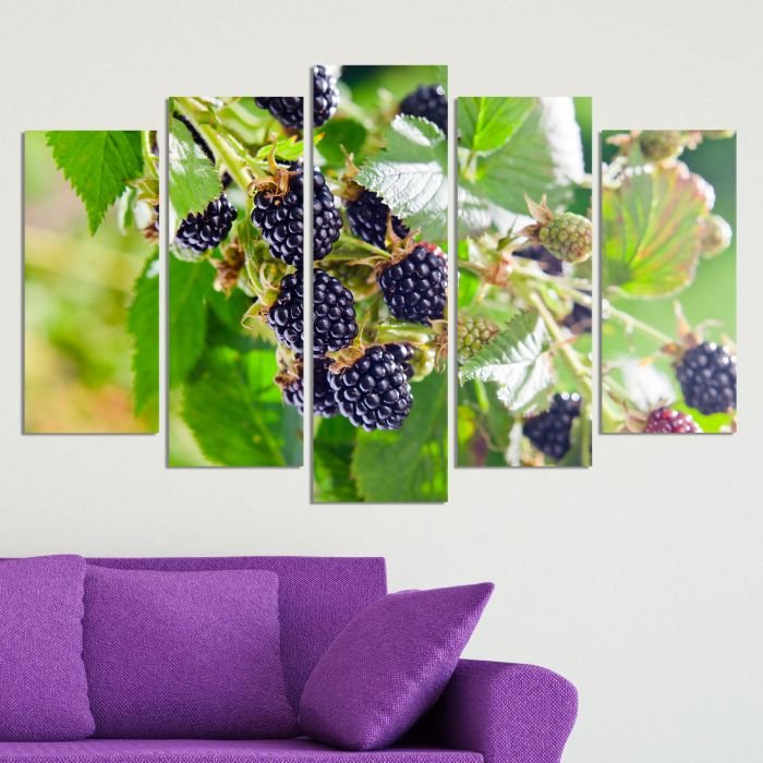 Декоративeн панел за стена с вкусни горски плодове Vivid Home