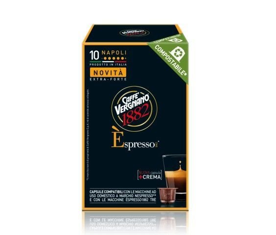 Капсули Vergnano E'spresso Napoli Nespresso - 10 бр х 5 г