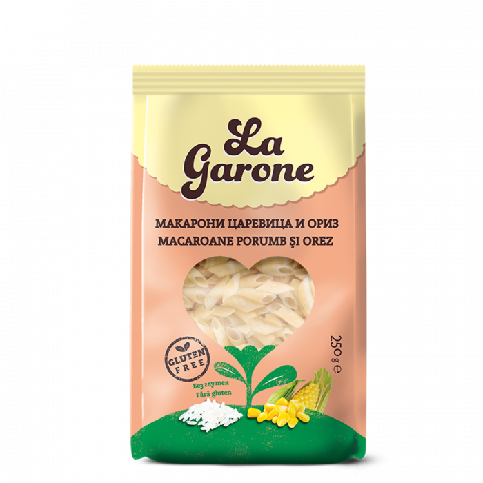 Макарони от царевица и ориз Lagarone 4 х 250 г