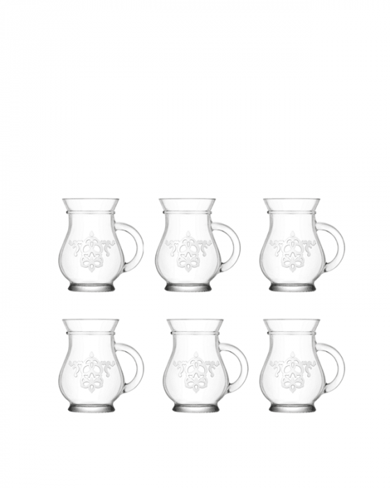 Комплект чаши за топли напитки LAV Ayr 034, 6 броя