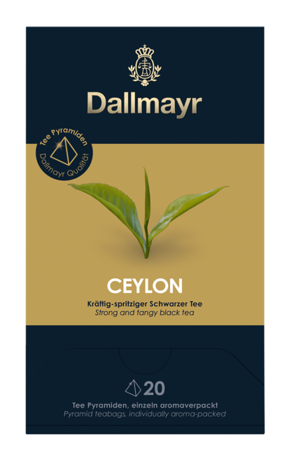 Черен чай Dallmayr Ceylon BOP 20 пакетчета