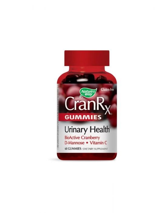 Биоактивна червена боровинка и Д-маноза Nature's Way CranRx, 60 таблетки