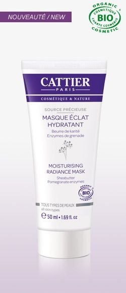Озаряваща хидратираща маска - Cattier Masque Eclat Hydratant 50 мл