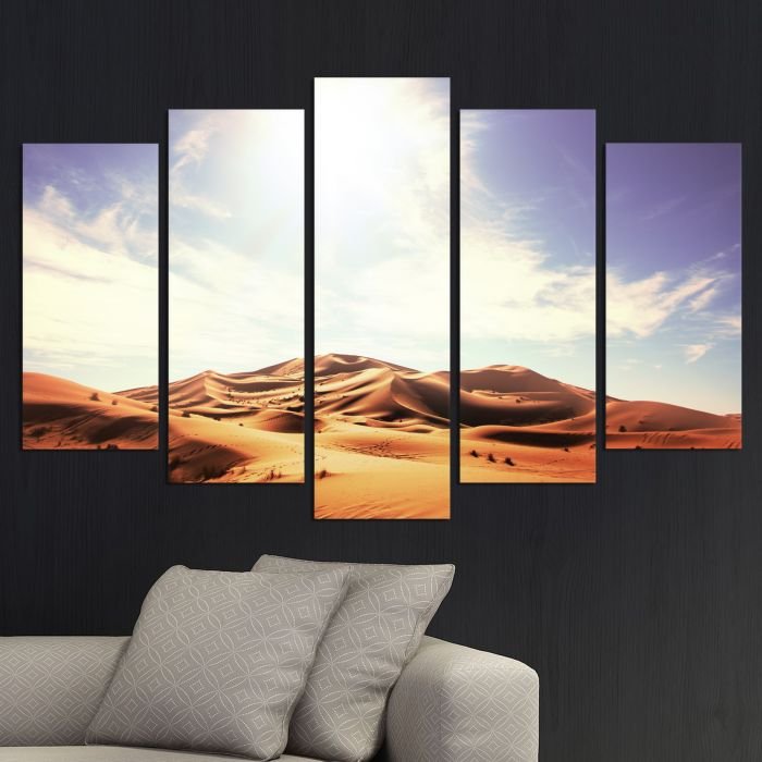 Декоративен панел за стена с пустинен пейзаж Vivid Home