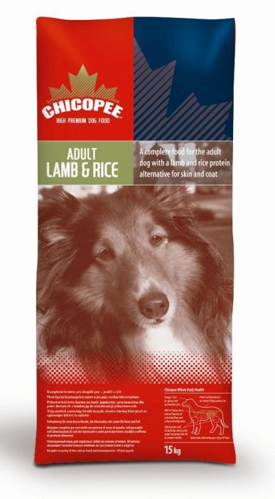 Храна за израснали кучета с агнешко и ориз Chicopee Hi Premium Adult Lamb & Rice 15 кг