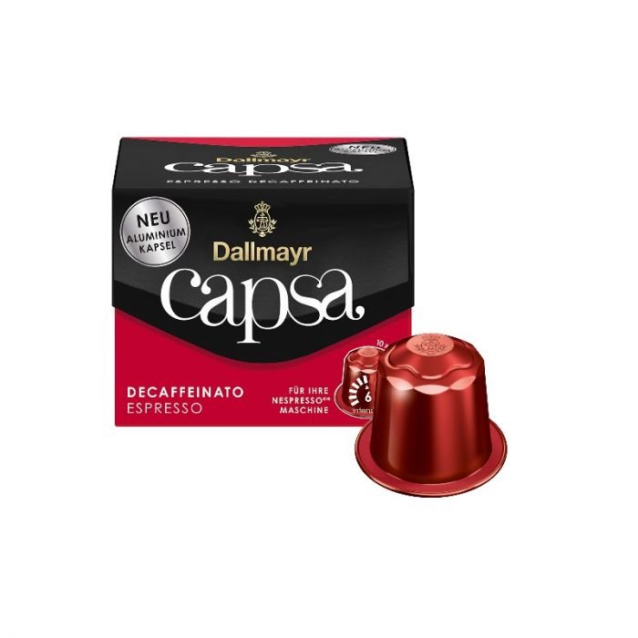 Кафе капсули Dallmayr Capsa Espresso Decaffeinato 10 броя