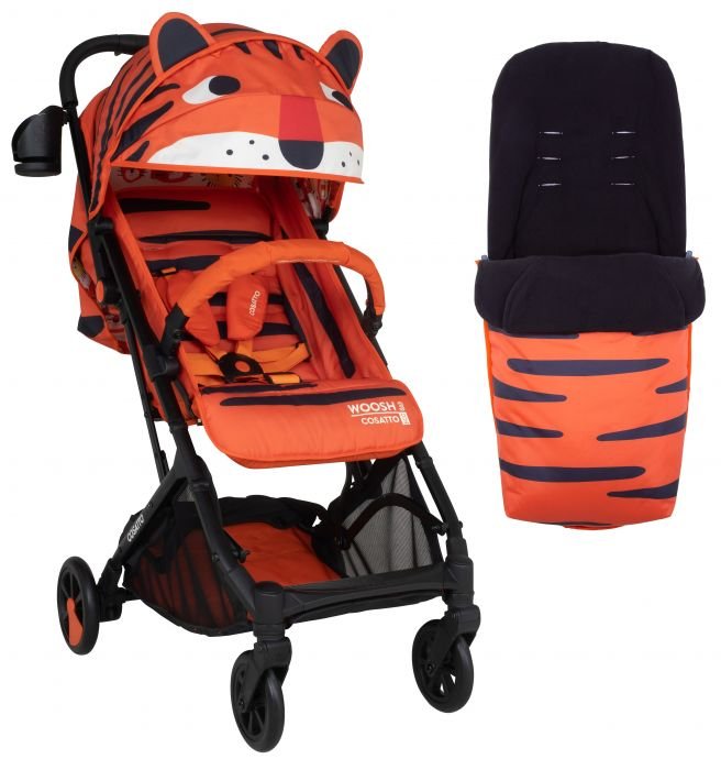 Детска количка Cosatto Woosh3 CT5063 - Tomkin Tiger + чувалче