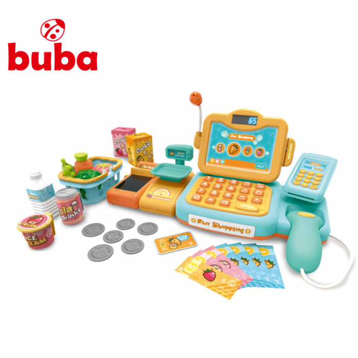 Детски касов апарат с аксесоари Buba Fun Shopping 888F
