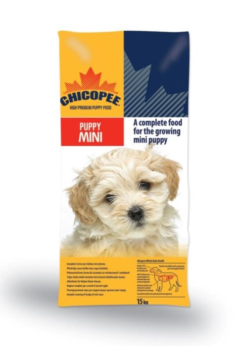 Храна за малки кученца от дребни породи с пилешко Chicopee Hi Premium Puppy Mini 15 кг