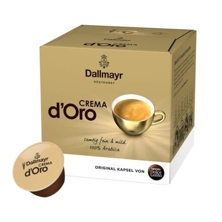 Кафе капсули Dallmayr Dolce Gusto Crema D'oro, 16 броя