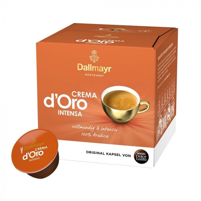 Кафе капсули Dallmayr Dolce Gusto Crema D'oro Intensa, 16 броя